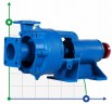 Kreiselpumpe K50-32-125, 1,5kW, 3000, ohne Motor