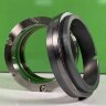Hochtemperatur-Gleitringdichtung für Pumpen R-609 1, SiC/SiC, Grafoil, AM350/316