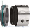 Торцеве механічне ущільнення R-8U 2, CAR/SIC, VITON, 304, PG