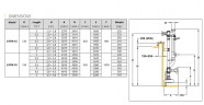 Veneroni LVTM 12/540, 2m, 360 m3/h vertikale Pumpe von Zapfwelle und Mischschraube