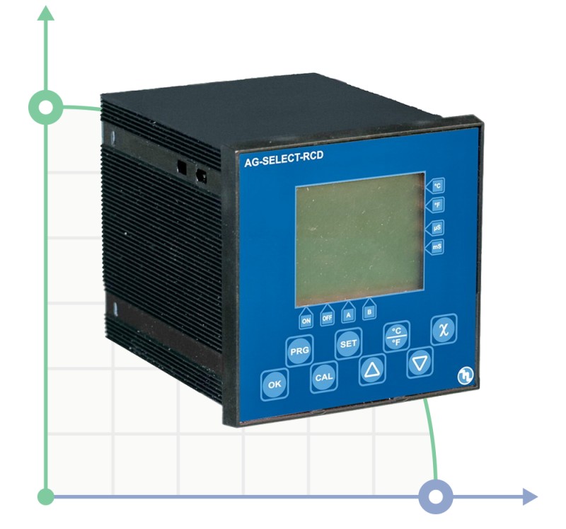Contrôleur AG-SELECT-RCD 240V - 0-200000 µS