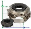 Уплотнение насоса Grundfos CM, CME and Boosters R-706D 12, CAR/SIC, EPDM, 304