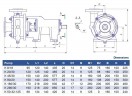 Kreiselpumpe K50-32-125, 2,2kW, 3000, ohne Motor