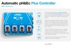 Controlador automático de pH&Ec con medición de la temperatura del agua y tres bombas de fertilizante con Wi-Fi