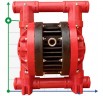 RUBY 025P-P-TPT-F Pneumatische Membranpumpe