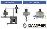 Демпфер пульсаций Damper FLUIMAC 25 P-HT-1-T