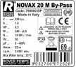 NOVAX 20By-Pass жидкостно-кольцевой насос