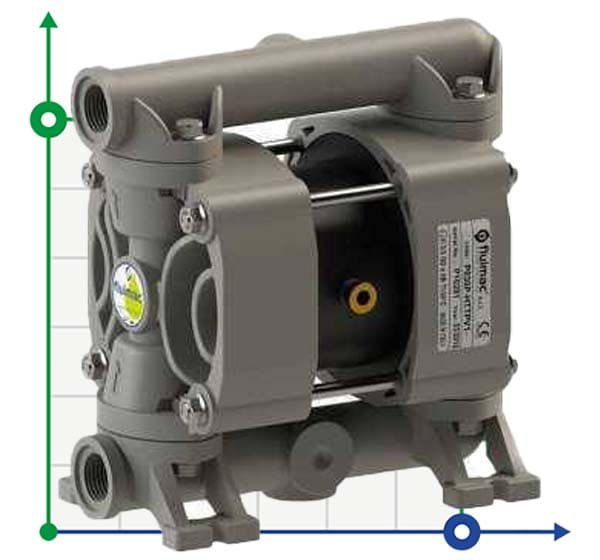 PHOENIX P30 PP SANTOPRENE Pompe pneumatique à membrane ATEX