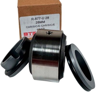 Garniture mécanique R-877-U 28, CAR/SIC/CAR/SIC, EPDM, 304 pour pompe CSF INOX CS32, CS40, CS50, CS65