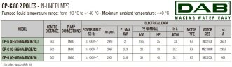 DAB CP-G 80-5650/A/BAQE/22 IE3 Umwälzpumpe, 1D5311GEV
