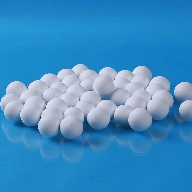 Bolas de cerámica inerte AI2O3 92%, 1 pulgada, 25 mm