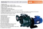 Eisenchlorid-Transferpumpe QHB-G-50052EAL-SSH5V38AGABS-3801, GFRPP, 507 l/min, 24 m, 3,7 kW, 380 V, selbstansaugende Kreiselpumpe