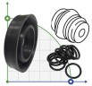 Прокладка ремонтная DEBEM 4055 VITON