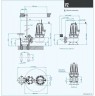 Bomba sumergible Dreno VT 65/2/125 C.337 con impulsor vortex
