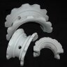 Sillines Cerámicos Intalox Super, 50x40x5 mm, Ceramic Intalox Super Saddles