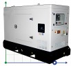 Industrial diesel generator XHYV-70GF with ATS, engine Volvo 85kVA, 70kW, 380V/50HZ closed type