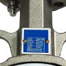 PN16 DN100 Задвижка Баттерфляй, корпус и диск из нержавеющей стали AISI 304, Seat PTFE