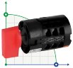Conmutador trifásico de alta potencia 16 A 400V para BE-T 50 - NOVAX 50 T para bomba ROVER POMPE