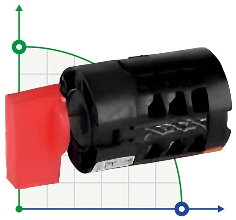 Conmutador trifásico de alta potencia 16 A 400V para BE-T 50 - NOVAX 50 T para bomba ROVER POMPE
