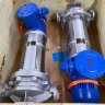 Pionowa pompa oleju termalnego do podgrzewania bitumu LQLRY25-25-170/2-CEX, 4 m3/h, 32 m, 1,5 kW, 2900 obr/min, Ex