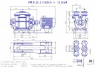 PW.5.12.1.1100 single-stage vacuum pump