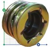 Уплотнение вала компрессора R-J580 7/8, C, CAR/SIC, HNBR, A3/65Mn