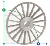 Turbine pour pompe ROVER POMPE NOVAX 10 code 950035