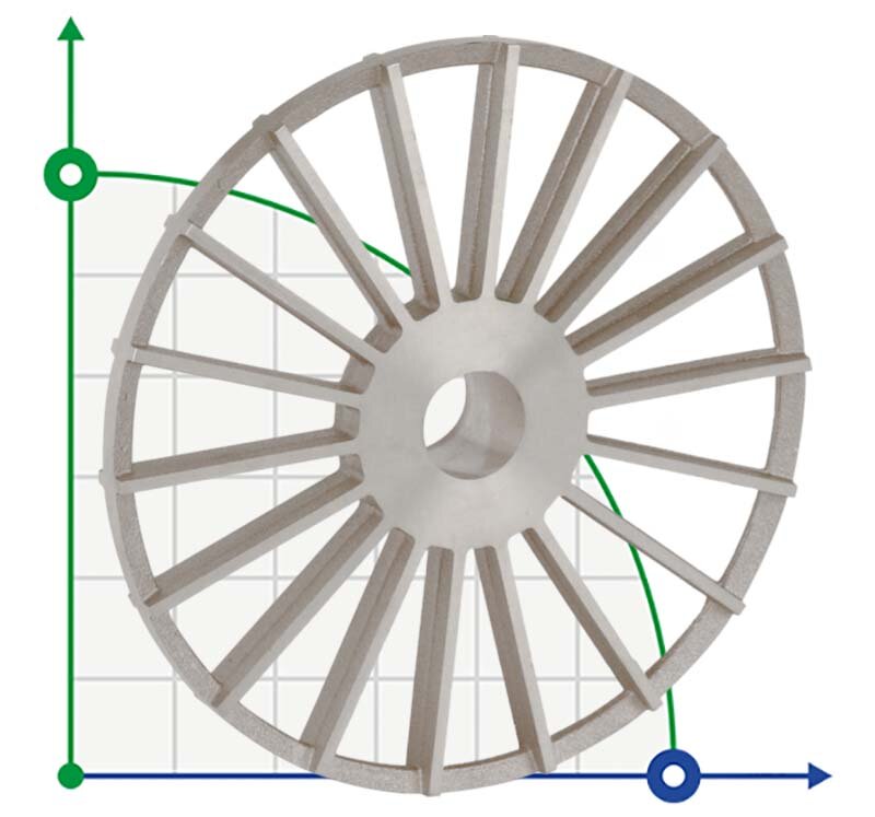 Turbine pour pompe ROVER POMPE NOVAX 10 code 950035