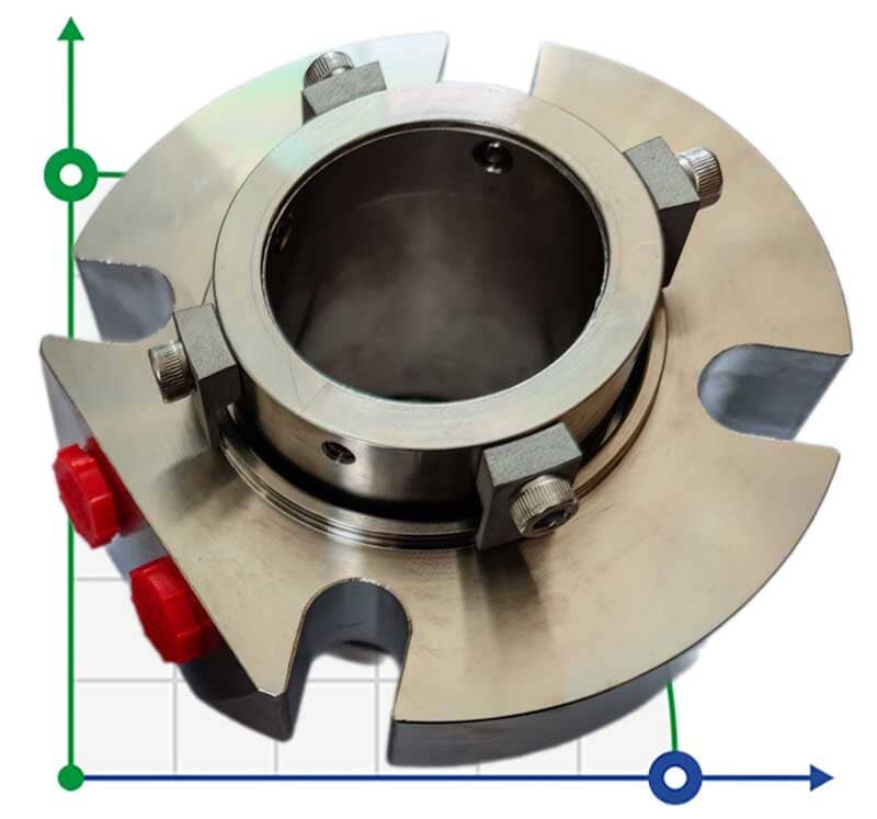 Картриджное уплотнение для мешалки R-BED 35, SIC/SIC/CAR/SIC/VITON, M/316