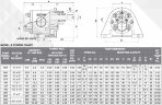 Шестеренчастий насос JKSS 150 1 1/2 дюйма, 7,5 m3/h, AISI 316 для перекачування хімії