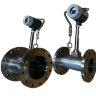 DN100 Dosificación de vapor de proceso, caudalímetro vortex de acero inoxidable LUGB-D PN16 RF brida DIN, 0,7-7 t/h <1,6 MPa, <250°C, 4-20mA, ExdIIBT6