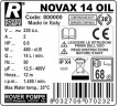 NOVAX 14 Oil pump for vegetable oil