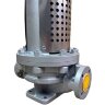 Pompe à huile thermique verticale 350 degrés Celsius LQLRY40-40-210/2-CEX, 6.3 m3/h, 50 m, 4 kW, 2900 rpm, Ex