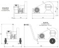 Импеллерный насос LIVERANI GR MAJOR 60 +BY-PASS NR TF 1,8-1,0кВт, 470-235 об/мин, 380В ременный на тележке с панелью управл.CE, защитой от сухого хода