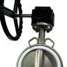 PN16 DN200 Absperrklappe, Gehäuse und Klappenscheibe aus Edelstahl AISI 304, Sitz PTFE