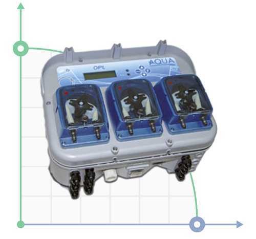 Pompe péristaltique PDP AQUA OPL LL 20-0/20-0 100-230V SIL/SIL TUBO 6X9