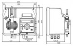 Насос-дозатор PDE BT MA/M 10-10 230V PVDF