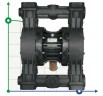 Пневматический мембранный насос BOXER 503 PVDF IB503FCMTTFV--