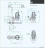 Bomba sumergible para aguas residuales Dreno VT 80/2/173 C.354 con rodete vortex