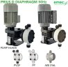 Membranmotor-Dosierpumpe EMEC Serie PRIUS D 50 Hz Mono (einphasig) 12-530 l/h, 10-5 bar