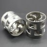 Anneaux en métal Pall, AISI 304, 50x50x0,8 mm, Metal Pall Ring
