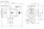 Bomba de engranajes de acero inoxidable Kupar KIPK 2 1/2 pulgadas-C, AISI 316, 5-25 m3/h