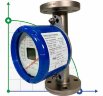 DN25 Durchflussmesser Rotameter Edelstahl KLZZ PN16 (Wasser), 400-4000 l/h, 4-20mA, Ex