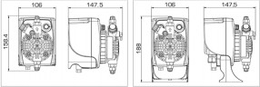 Насос-дозатор PDE PKX MA/A 07-02 230V/240V