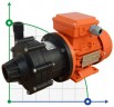 ADM 4 PVDF/TF/0.16HP/2800RPM Pumpe mit Magnetkupplung
