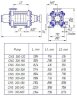 Насос ЦНС 300-420, 500 кВт, 1500 об/мин секционный (многоступенчатый), без двигателя