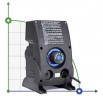 Dosing pump DLXB-VFT/MBB 1-15 230V PVDF R/C  (with adjustable piston stroke length)
