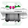 Торцевое уплотнение насоса Grundfos Sarlin R-706SO 38, SIC/SIC/SIC/SIC, VITON арт.Grundfos YJ34520 96567331