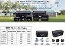 Batterie CL-12.8V 200Ah, LiFePO4, LFP ABS Schale bodenstehend mit Bluetooth und Display