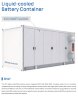 Высоковольтный аккумуляторный контейнер ECO B20FT4472LS LiFePO4 с жидкостным охлаждением